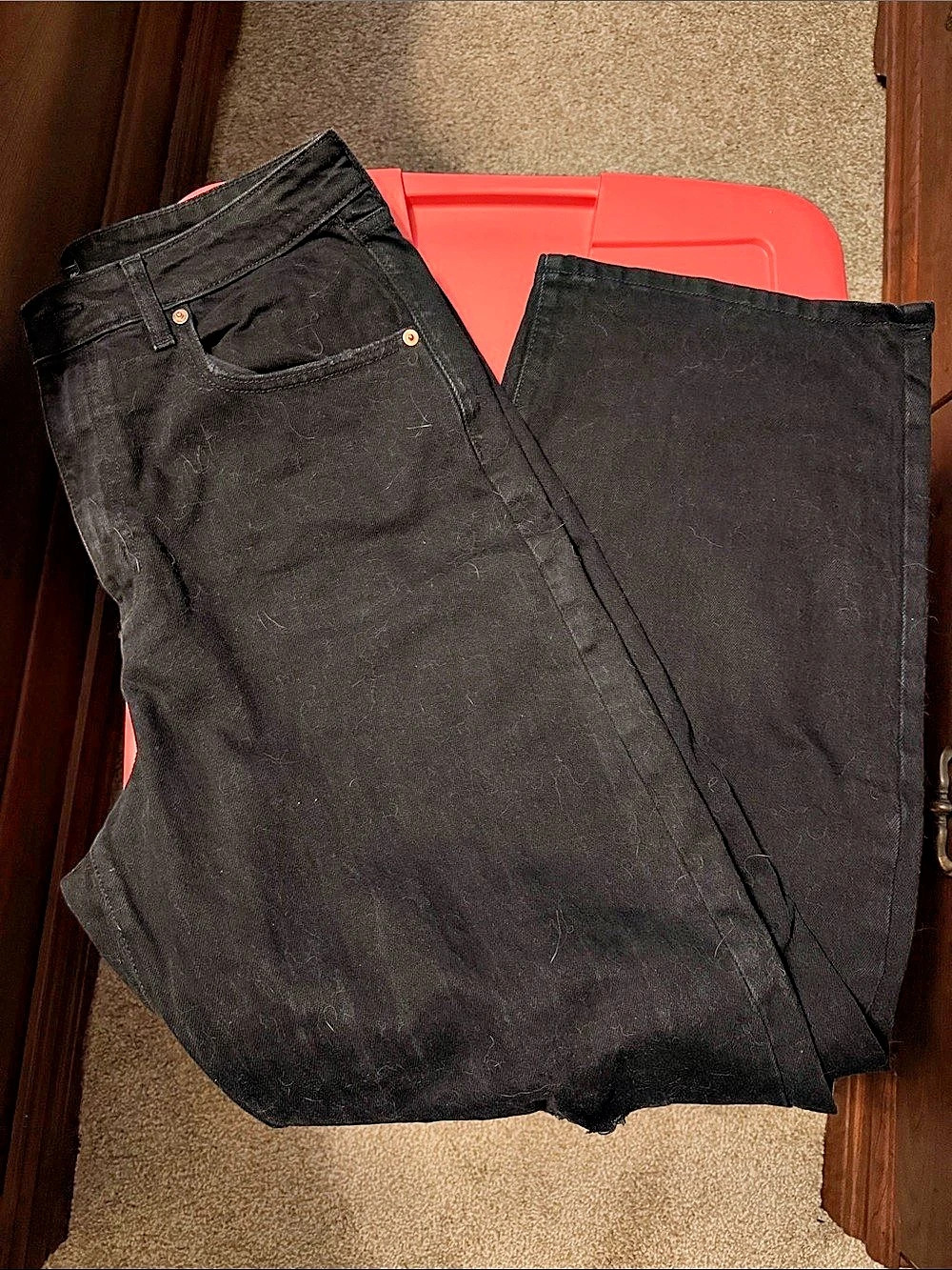 Wild Fable Black Straight Leg Jeans Waist 12 NWT